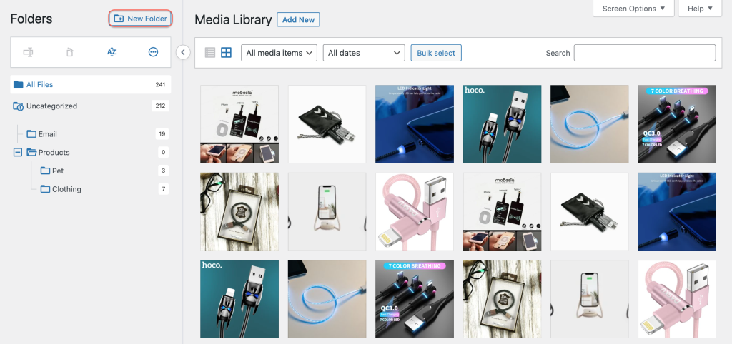 how-to-create-folders-in-wordpress-media-library-catfolders