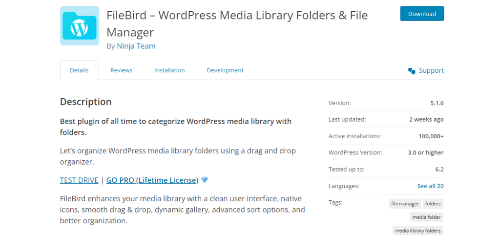 FileBird lite plugin - filebird pro nulled