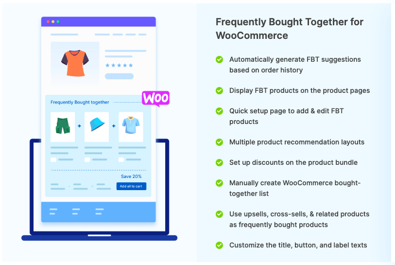 Frequently Bought Together for WooCommerce FBT
