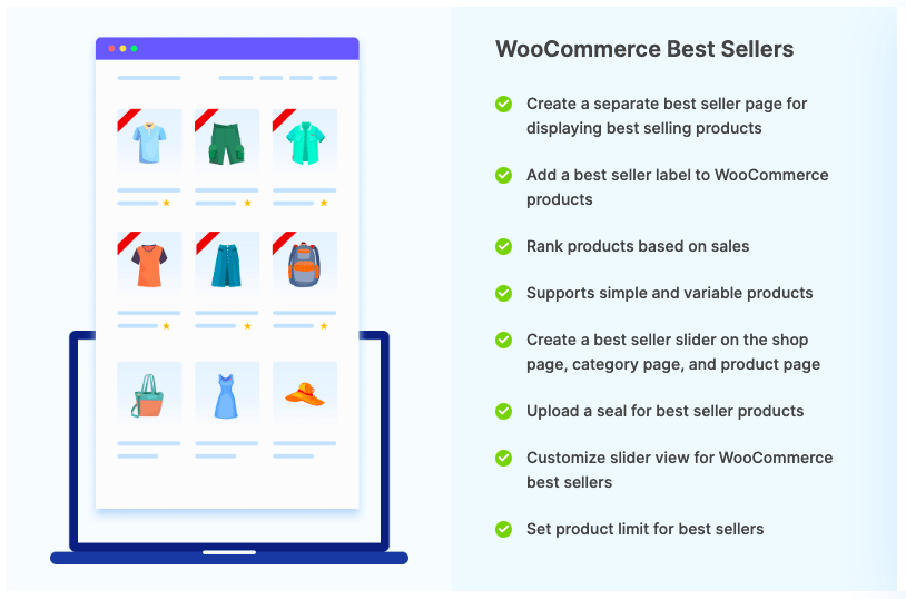 WooCommerce Best Sellers products