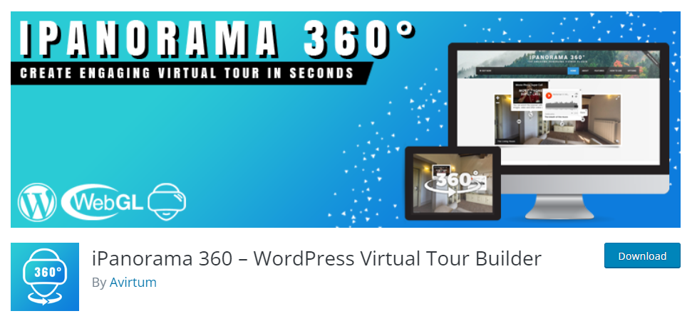 iPanorama - WordPress 360 image viewer