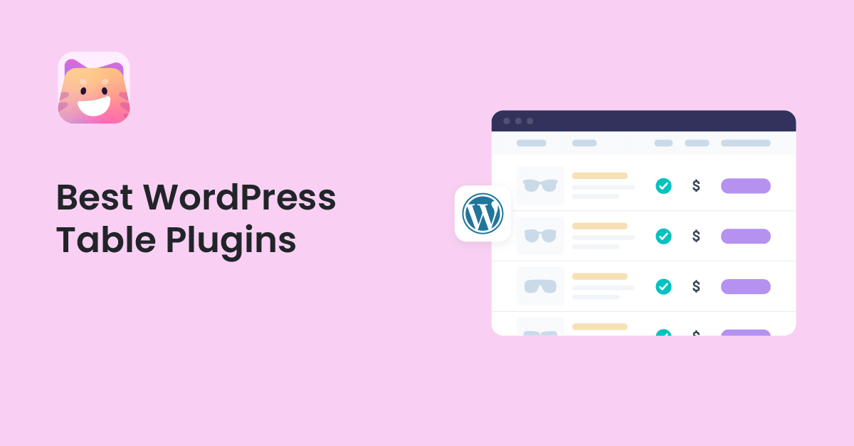 7 Best WordPress Table Plugins You Should Try