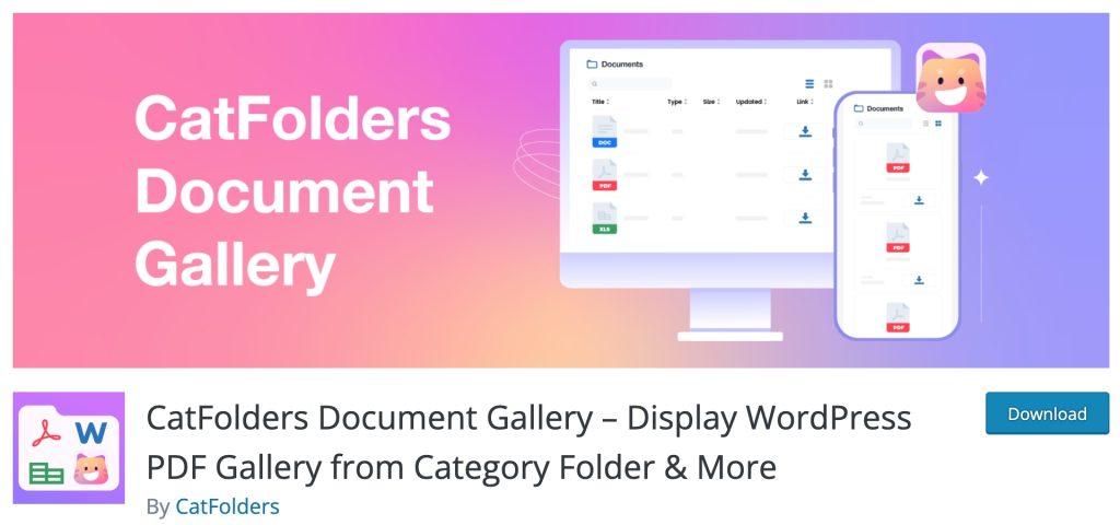 CatFolders Document Gallery image