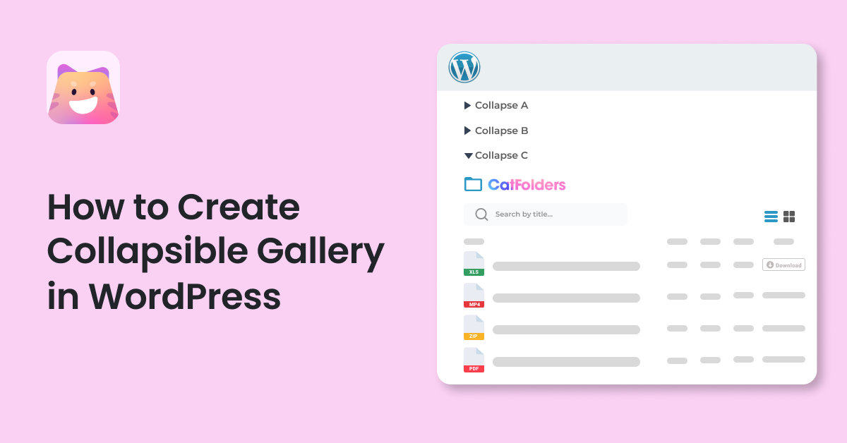 How to Create WordPress Collapsible Gallery with Media Folder Structure