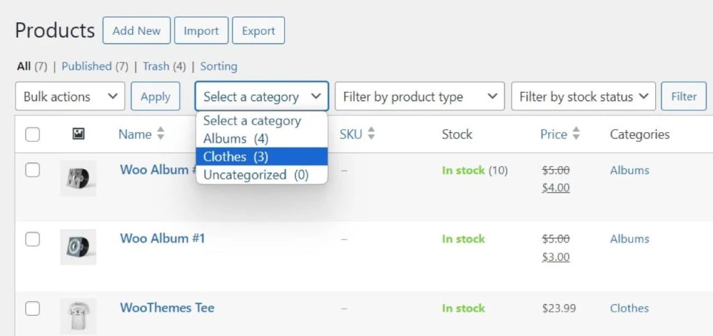 02 select clothes category