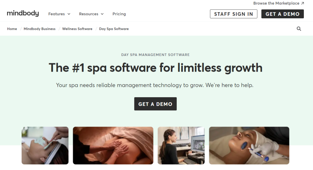 Mindbody - Spa Scheduling Software