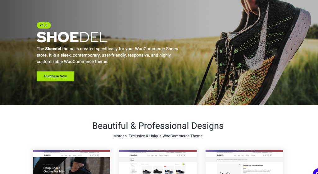 ShoeDel - Shoes Store WooCommerce Theme