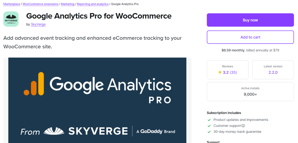 woocommerce analytics plugin