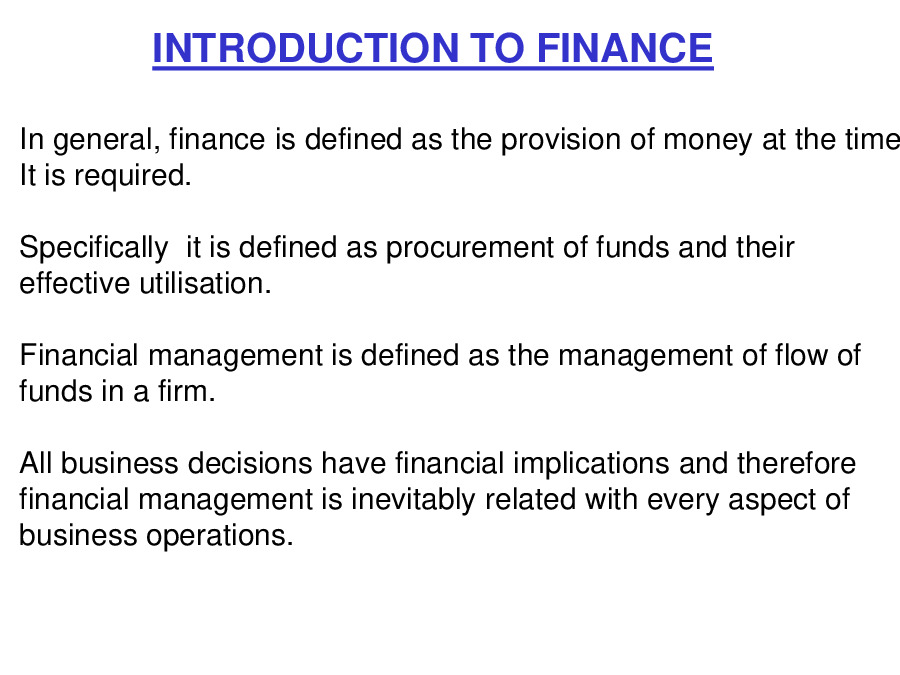 thumbnail of Finance