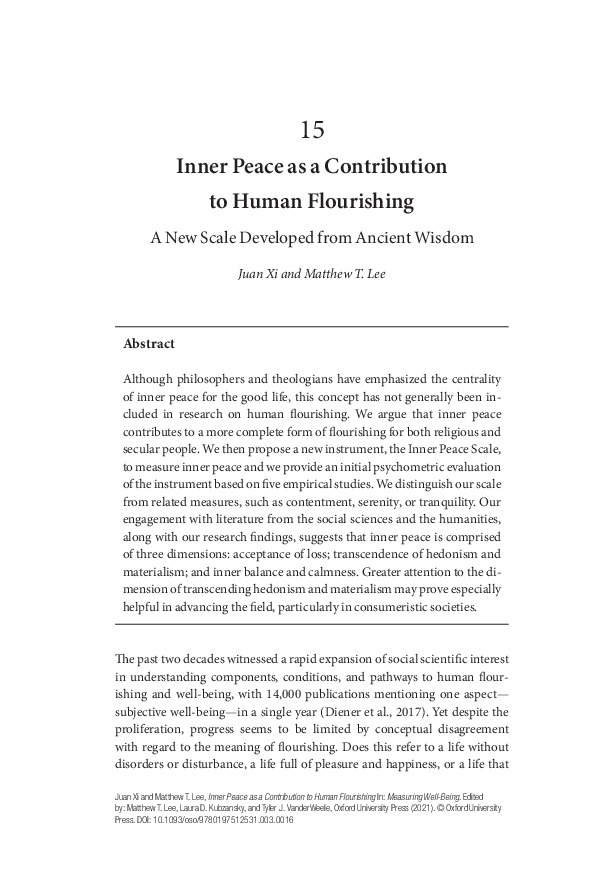 thumbnail of Inner Peace