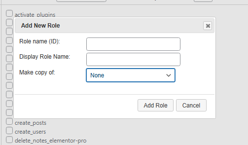Add Role