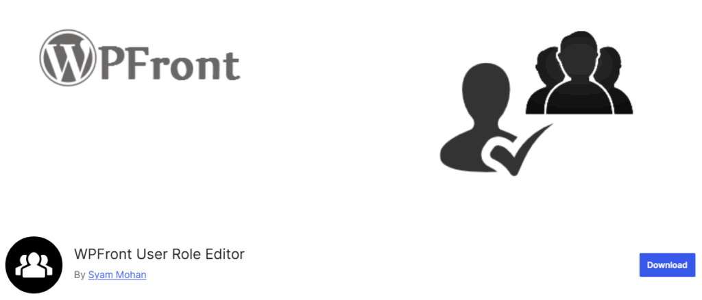 wpfront user role