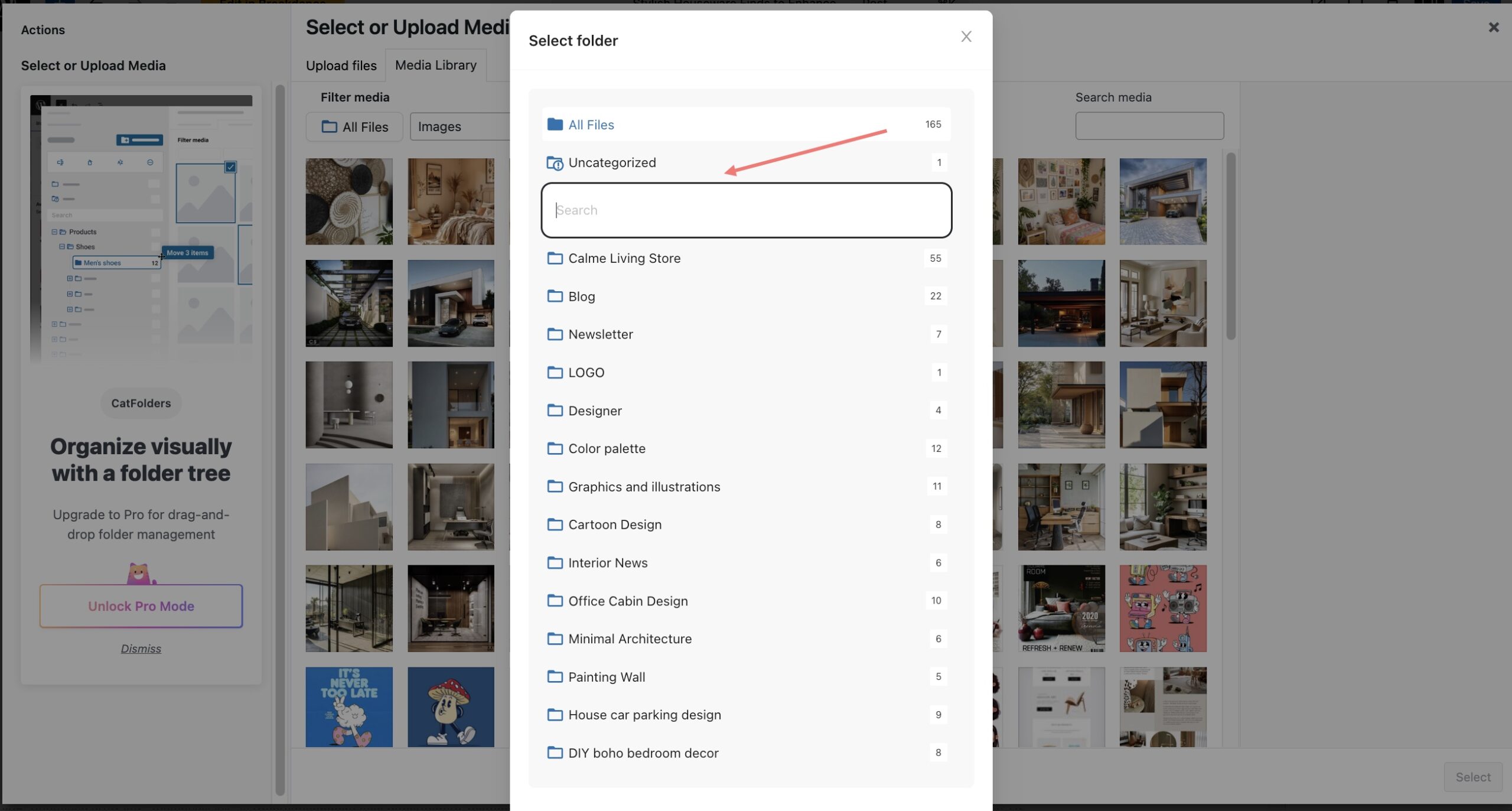 Instant Search Folder Name