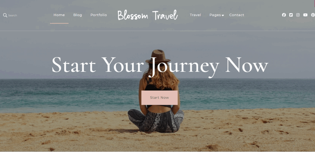 Blossom Travel Theme