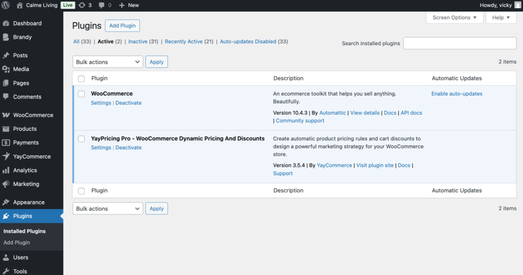 Install and Active pro version of YayPricing