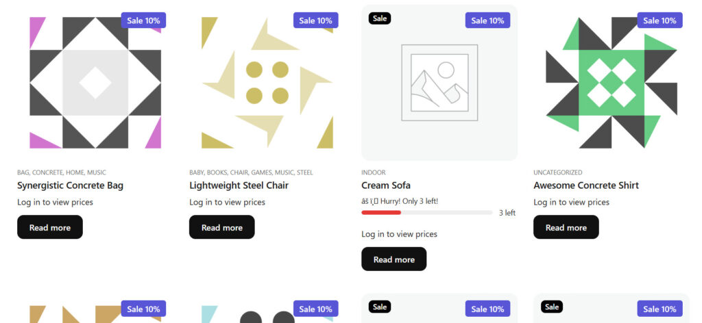 login to view prices