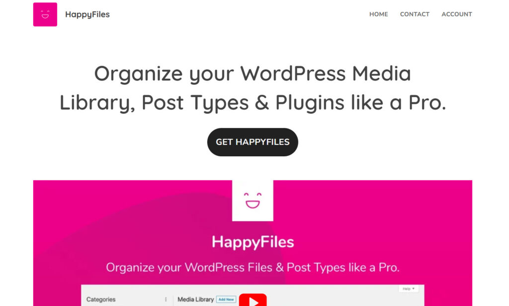 HappyFiles - best WordPress media library plugins
